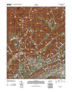 Windrock Tennessee Historical topographic map, 1:24000 scale, 7.5 X 7.5 Minute, Year 2010