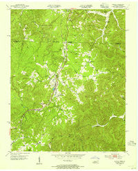 Winfield Tennessee Historical topographic map, 1:24000 scale, 7.5 X 7.5 Minute, Year 1953