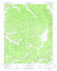 Wolf Pit Ridge Tennessee Historical topographic map, 1:24000 scale, 7.5 X 7.5 Minute, Year 1949