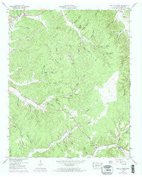 Wolf Pit Ridge Tennessee Historical topographic map, 1:24000 scale, 7.5 X 7.5 Minute, Year 1949