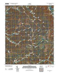 Wolf Pit Ridge Tennessee Historical topographic map, 1:24000 scale, 7.5 X 7.5 Minute, Year 2010