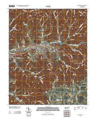 Woodbury Tennessee Historical topographic map, 1:24000 scale, 7.5 X 7.5 Minute, Year 2010