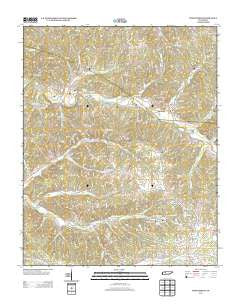 Woolworth Tennessee Historical topographic map, 1:24000 scale, 7.5 X 7.5 Minute, Year 2013