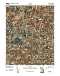 Youngville Tennessee Historical topographic map, 1:24000 scale, 7.5 X 7.5 Minute, Year 2010