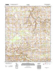Youngville Tennessee Historical topographic map, 1:24000 scale, 7.5 X 7.5 Minute, Year 2013