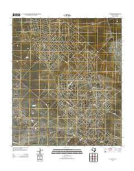 7 L Ranch Texas Historical topographic map, 1:24000 scale, 7.5 X 7.5 Minute, Year 2012