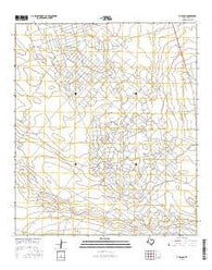7 L Ranch Texas Current topographic map, 1:24000 scale, 7.5 X 7.5 Minute, Year 2016