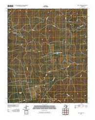 A B C Creek Texas Historical topographic map, 1:24000 scale, 7.5 X 7.5 Minute, Year 2010