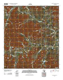 A Bar A Ranch Texas Historical topographic map, 1:24000 scale, 7.5 X 7.5 Minute, Year 2010
