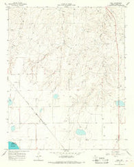 Abell Texas Historical topographic map, 1:24000 scale, 7.5 X 7.5 Minute, Year 1965