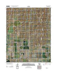 Abell Texas Historical topographic map, 1:24000 scale, 7.5 X 7.5 Minute, Year 2012