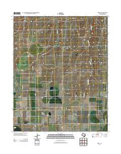 Abell Texas Historical topographic map, 1:24000 scale, 7.5 X 7.5 Minute, Year 2012