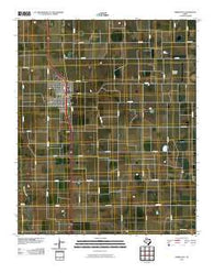 Abernathy Texas Historical topographic map, 1:24000 scale, 7.5 X 7.5 Minute, Year 2010