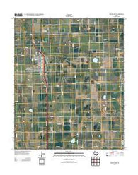 Abernathy Texas Historical topographic map, 1:24000 scale, 7.5 X 7.5 Minute, Year 2012