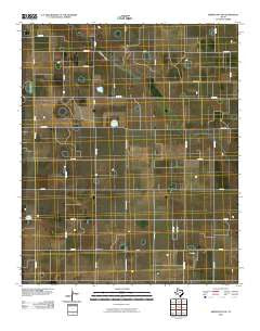 Abernathy SW Texas Historical topographic map, 1:24000 scale, 7.5 X 7.5 Minute, Year 2010