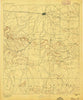 Abilene Texas Historical topographic map, 1:125000 scale, 30 X 30 Minute, Year 1892