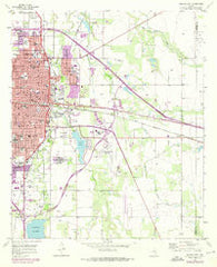 Abilene East Texas Historical topographic map, 1:24000 scale, 7.5 X 7.5 Minute, Year 1957