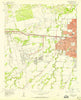 Abilene West Texas Historical topographic map, 1:24000 scale, 7.5 X 7.5 Minute, Year 1957