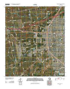 Abilene West Texas Historical topographic map, 1:24000 scale, 7.5 X 7.5 Minute, Year 2010