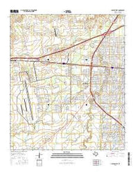 Abilene West Texas Current topographic map, 1:24000 scale, 7.5 X 7.5 Minute, Year 2016