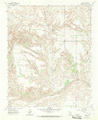 Abra Texas Historical topographic map, 1:24000 scale, 7.5 X 7.5 Minute, Year 1964