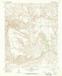 Abra Texas Historical topographic map, 1:24000 scale, 7.5 X 7.5 Minute, Year 1964
