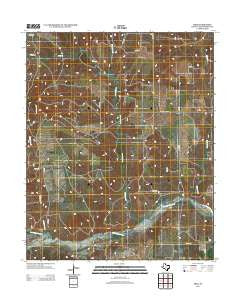 Abra Texas Historical topographic map, 1:24000 scale, 7.5 X 7.5 Minute, Year 2012