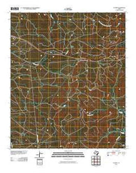 Acampo Texas Historical topographic map, 1:24000 scale, 7.5 X 7.5 Minute, Year 2010