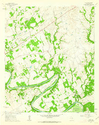 Acton Texas Historical topographic map, 1:24000 scale, 7.5 X 7.5 Minute, Year 1961