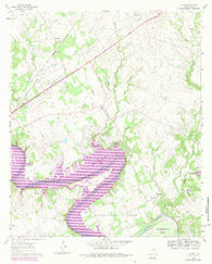 Acton Texas Historical topographic map, 1:24000 scale, 7.5 X 7.5 Minute, Year 1961