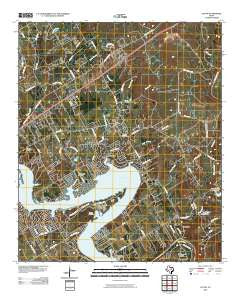 Acton Texas Historical topographic map, 1:24000 scale, 7.5 X 7.5 Minute, Year 2010