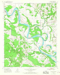 Acworth Texas Historical topographic map, 1:24000 scale, 7.5 X 7.5 Minute, Year 1950