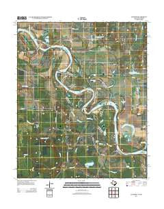 Acworth Texas Historical topographic map, 1:24000 scale, 7.5 X 7.5 Minute, Year 2013
