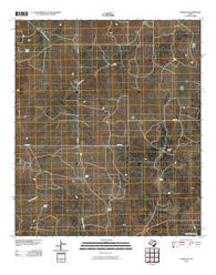 Adams NW Texas Historical topographic map, 1:24000 scale, 7.5 X 7.5 Minute, Year 2010