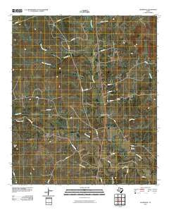 Adamsville Texas Historical topographic map, 1:24000 scale, 7.5 X 7.5 Minute, Year 2010