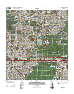Addicks Texas Historical topographic map, 1:24000 scale, 7.5 X 7.5 Minute, Year 2013