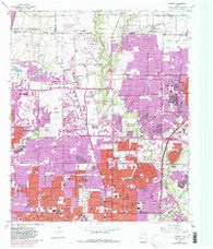 Addison Texas Historical topographic map, 1:24000 scale, 7.5 X 7.5 Minute, Year 1959