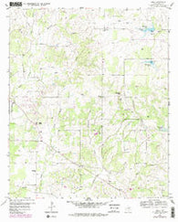 Adell Texas Historical topographic map, 1:24000 scale, 7.5 X 7.5 Minute, Year 1959