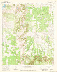 Admiral Texas Historical topographic map, 1:24000 scale, 7.5 X 7.5 Minute, Year 1966