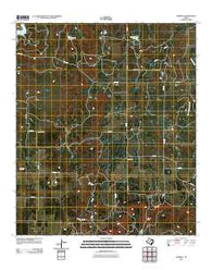 Admiral Texas Historical topographic map, 1:24000 scale, 7.5 X 7.5 Minute, Year 2011