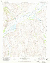 Adobe Creek SW Texas Historical topographic map, 1:24000 scale, 7.5 X 7.5 Minute, Year 1971
