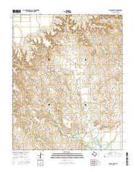 Adobe Creek Texas Current topographic map, 1:24000 scale, 7.5 X 7.5 Minute, Year 2016