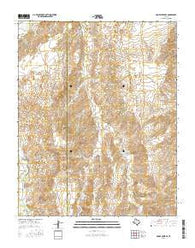 Adobe Creek SE Texas Current topographic map, 1:24000 scale, 7.5 X 7.5 Minute, Year 2016