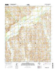 Adobe Creek SW Texas Current topographic map, 1:24000 scale, 7.5 X 7.5 Minute, Year 2016