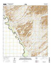 Adobes Texas Current topographic map, 1:24000 scale, 7.5 X 7.5 Minute, Year 2016