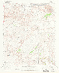 Ady Texas Historical topographic map, 1:24000 scale, 7.5 X 7.5 Minute, Year 1966