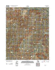 Ady Texas Historical topographic map, 1:24000 scale, 7.5 X 7.5 Minute, Year 2012