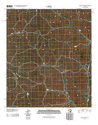 Aermotor Draw Texas Historical topographic map, 1:24000 scale, 7.5 X 7.5 Minute, Year 2010