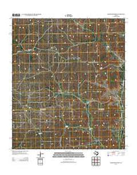 Aermotor Draw Texas Historical topographic map, 1:24000 scale, 7.5 X 7.5 Minute, Year 2012