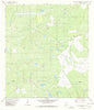 Agua Azul Creek West Texas Historical topographic map, 1:24000 scale, 7.5 X 7.5 Minute, Year 1980